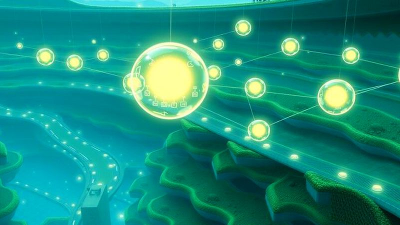 Una ciudad orgánica futurista