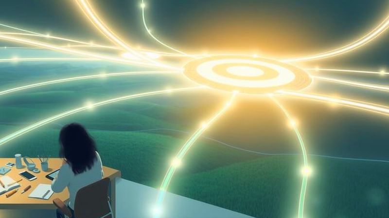 Un sistema tranquilo evoluciona visualmente en calma
