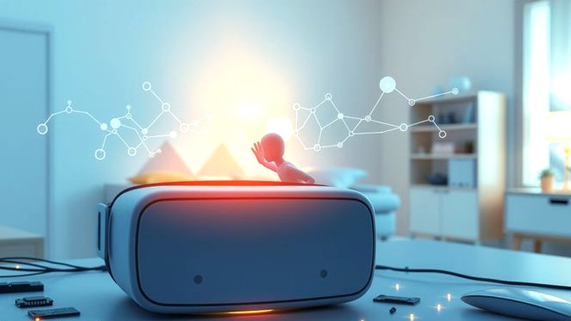 Realidad virtual ofrece paisaje sereno y conexión