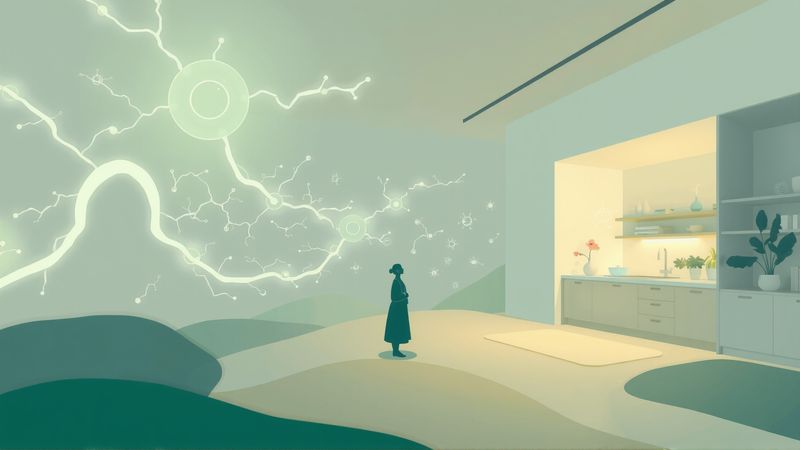 Un laboratorio tranquilo visualiza el crecimiento consciente